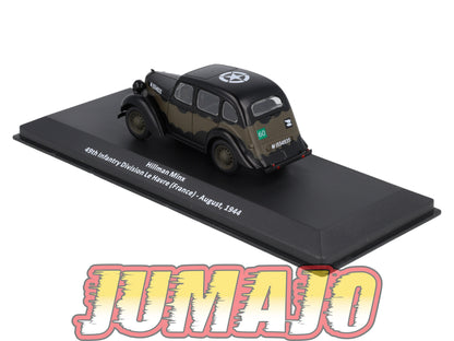 VM93 Voiture 1/43 IXO Altaya Militaires HILLMAN Minx France 1944