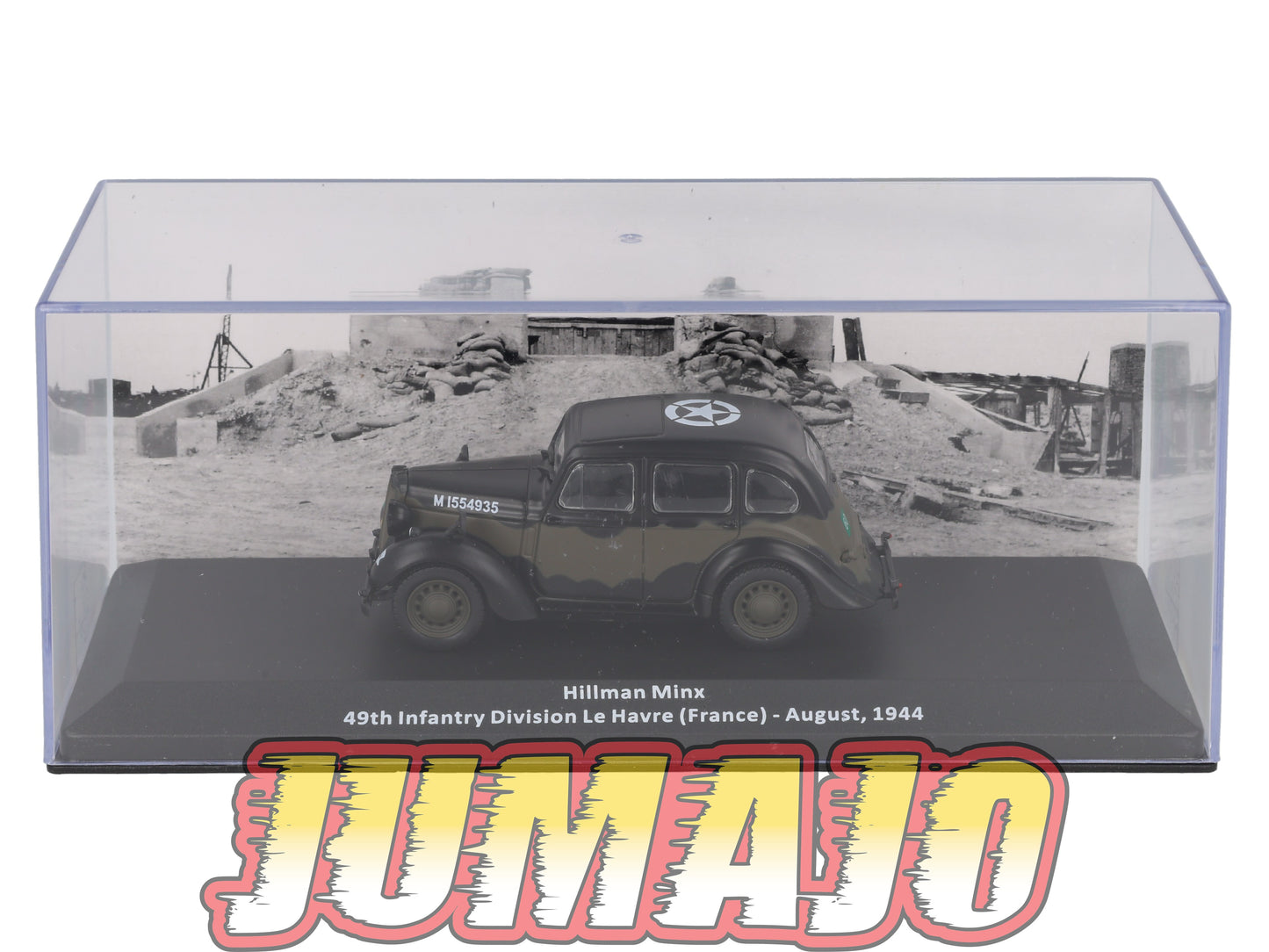 VM93 Voiture 1/43 IXO Altaya Militaires HILLMAN Minx France 1944