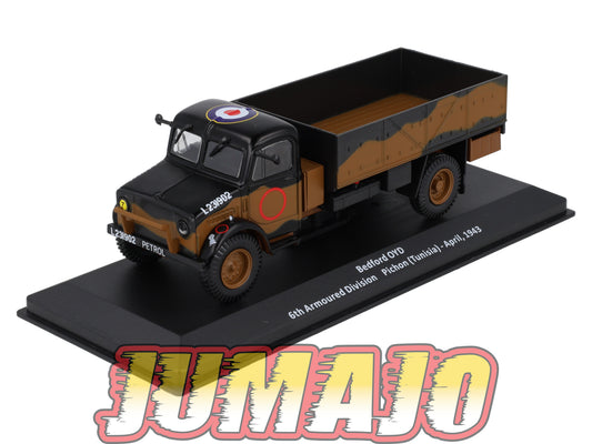 VM94 Voiture 1/43 IXO Altaya Militaires BEDFORD OYD Tunisie 1943