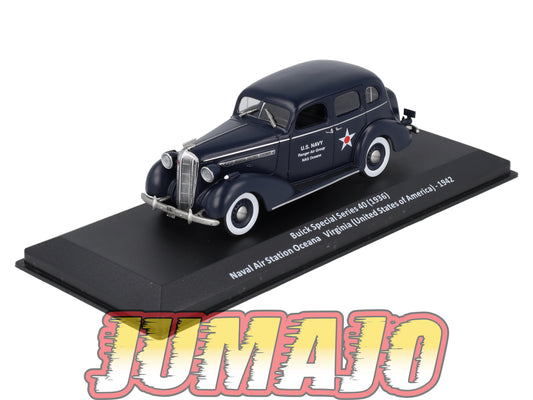 VM96 Voiture 1/43 IXO Altaya Militaires BUICK Special Series 40 Amerique 1942