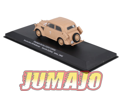 VM98 Voiture 1/43 IXO Altaya Militaires OLYMPIA Series 13237 Afrikakorps Libye 1942