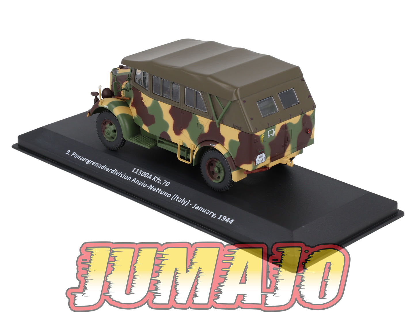 VM99 Voiture 1/43 IXO Altaya Militaires L1500A Kfz.70 Italie 1944