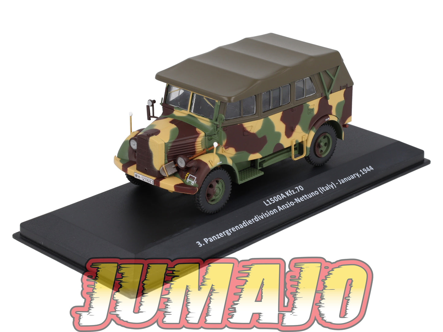 VM99 Voiture 1/43 IXO Altaya Militaires L1500A Kfz.70 Italie 1944