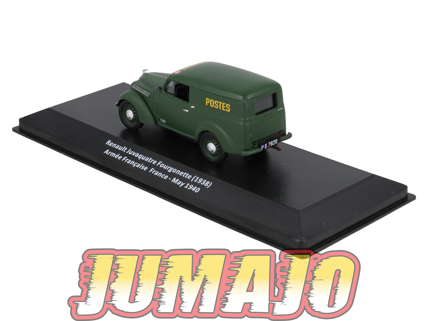 VM9 Voiture 1/43 IXO Altaya Militaire RENAULT Juvaquatre Fourgonette France 1940