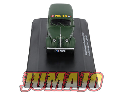 VM9 Voiture 1/43 IXO Altaya Militaire RENAULT Juvaquatre Fourgonette France 1940