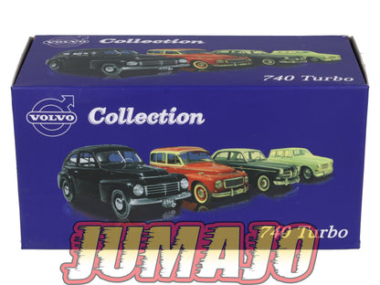 VOL17 1/43 IXO atlas VOLVO collection : VOLVO 740 Turbo