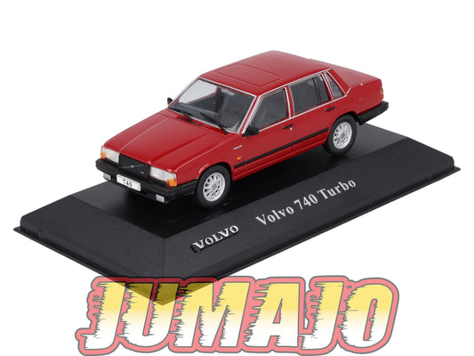 VOL17 1/43 IXO atlas VOLVO collection : VOLVO 740 Turbo