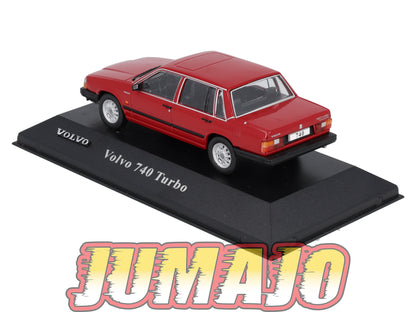 VOL17 1/43 IXO atlas VOLVO collection : VOLVO 740 Turbo