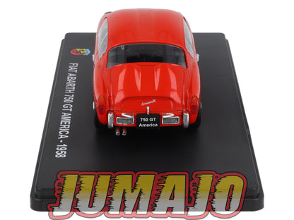 VQA10 Voiture 1/24 Hachette Abarth : Fiat Abarth 2000 SE019 - Mugello (1970)