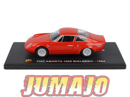 VQA11 Voiture 1/24 Hachette Abarth : Fiat Abarth 1000 Bialbero (1964)