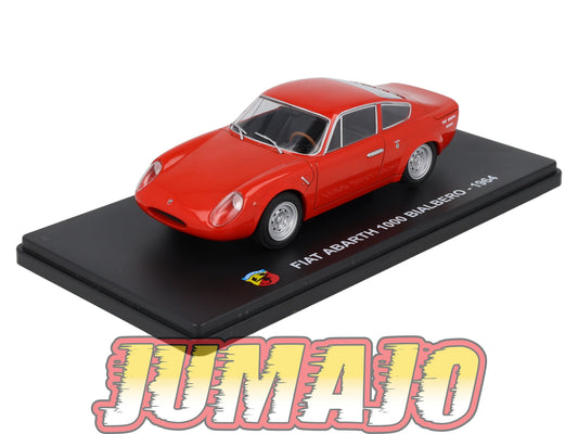 VQA11 Voiture 1/24 Hachette Abarth : Fiat Abarth 1000 Bialbero (1964)