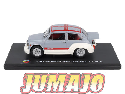 VQA1 Voiture 1/24 Hachette Abarth : Fiat Abarth 1000 Gruppo 2 (1970)