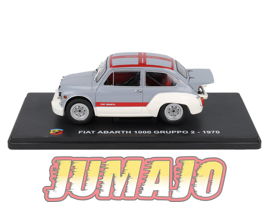 VQA1 Voiture 1/24 Hachette Abarth : Fiat Abarth 1000 Gruppo 2 (1970)
