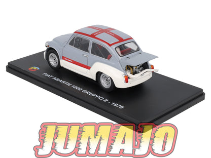 VQA1 Voiture 1/24 Hachette Abarth : Fiat Abarth 1000 Gruppo 2 (1970)
