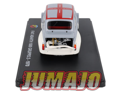 VQA1 Voiture 1/24 Hachette Abarth : Fiat Abarth 1000 Gruppo 2 (1970)