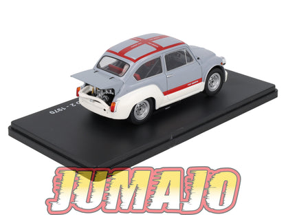VQA1 Voiture 1/24 Hachette Abarth : Fiat Abarth 1000 Gruppo 2 (1970)