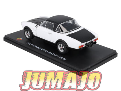 VQA2 Voiture 1/24 Hachette Abarth : Fiat 124 Abarth Rally (1972)