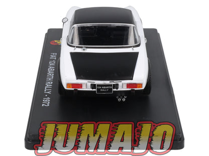 VQA2 Voiture 1/24 Hachette Abarth : Fiat 124 Abarth Rally (1972)