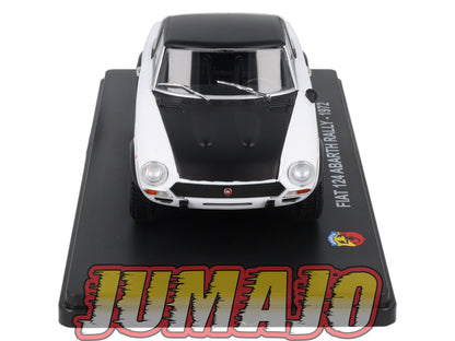 VQA2 Voiture 1/24 Hachette Abarth : Fiat 124 Abarth Rally (1972)