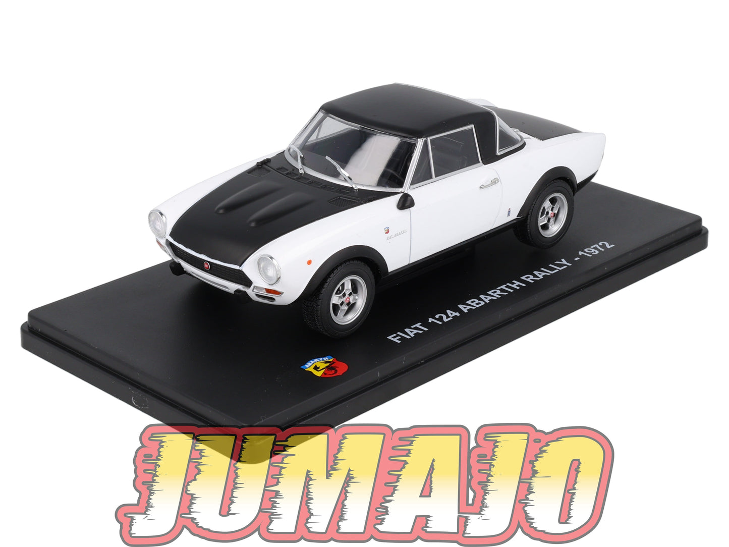 VQA2 Voiture 1/24 Hachette Abarth : Fiat 124 Abarth Rally (1972)
