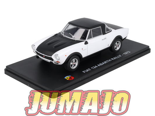 VQA2 Voiture 1/24 Hachette Abarth : Fiat 124 Abarth Rally (1972)