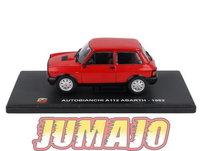 VQA3 Voiture 1/24 Hachette Abarth : Autobianchi A112 Abarth (1982)