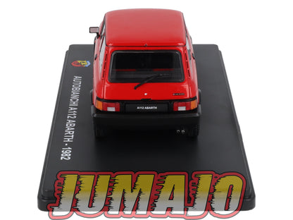 VQA3 Voiture 1/24 Hachette Abarth : Autobianchi A112 Abarth (1982)