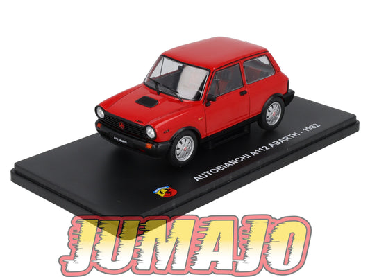 VQA3 Voiture 1/24 Hachette Abarth : Autobianchi A112 Abarth (1982)