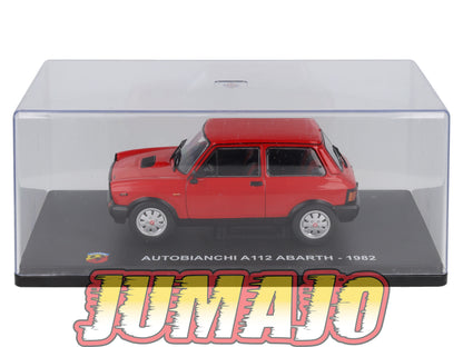 VQA3 Voiture 1/24 Hachette Abarth : Autobianchi A112 Abarth (1982)