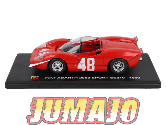 VQA4 Voiture 1/24 Hachette Abarth : Fiat Abarth 2000 Sport SE010 (1969)