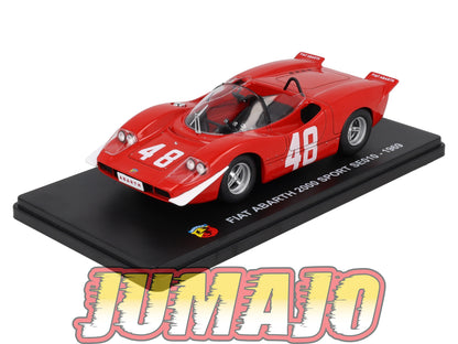 VQA4 Voiture 1/24 Hachette Abarth : Fiat Abarth 2000 Sport SE010 (1969)