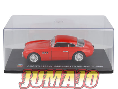 VQA7 Voiture 1/24 Hachette Abarth : Abarth 205 A "Berlinetta Monza" (1950)