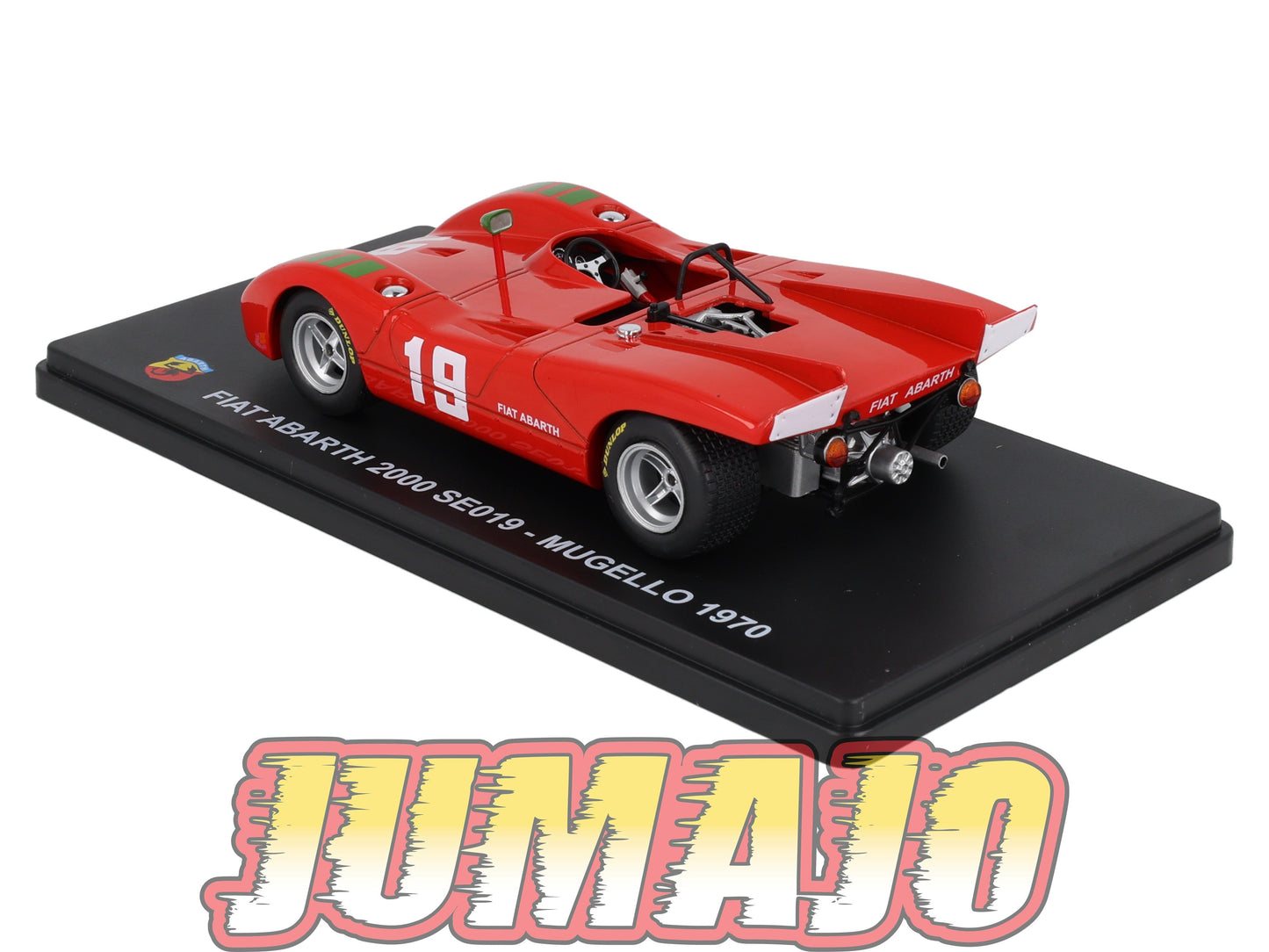 VQA8 Voiture 1/24 Hachette Abarth : Fiat Abarth 2000 SE019 - Mugello (1970)