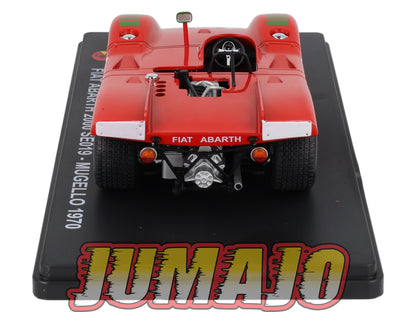 VQA8 Voiture 1/24 Hachette Abarth : Fiat Abarth 2000 SE019 - Mugello (1970)