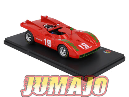 VQA8 Voiture 1/24 Hachette Abarth : Fiat Abarth 2000 SE019 - Mugello (1970)
