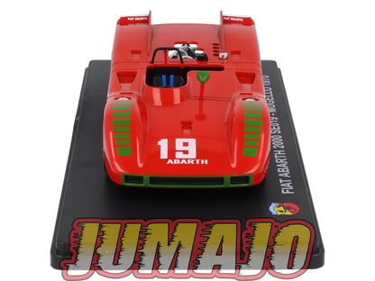 VQA8 Voiture 1/24 Hachette Abarth : Fiat Abarth 2000 SE019 - Mugello (1970)