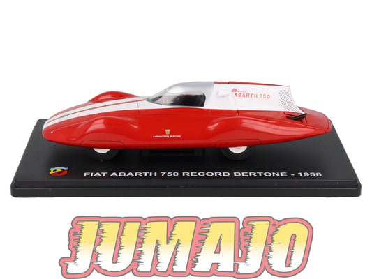 VQA9 Voiture 1/24 Hachette Abarth : Fiat Abarth 750 Record Bertone (1956)