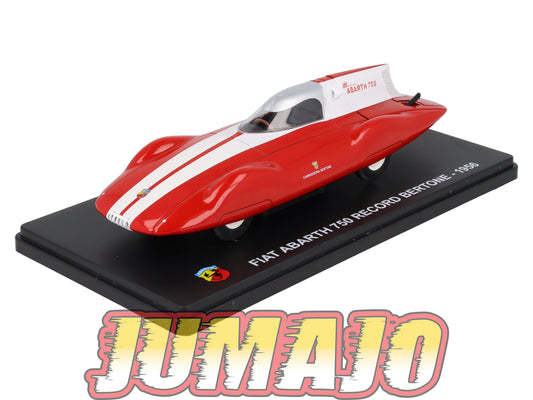 VQA9 Voiture 1/24 Hachette Abarth : Fiat Abarth 750 Record Bertone (1956)