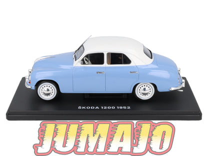 VQCZ1 Voiture 1/24 TCHEQUIE SKODA 1200 1952