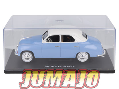 VQCZ1 Voiture 1/24 TCHEQUIE SKODA 1200 1952