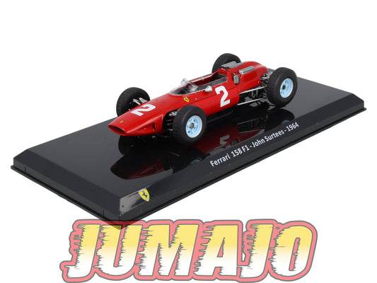 VQFF11 Voiture 1/24 Altaya Formule 1 FERRARI 158 F1 1964 #2 J.Surtees