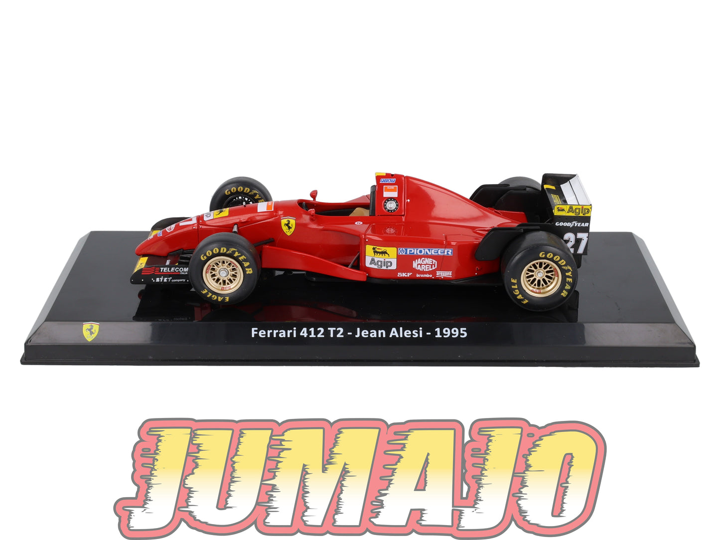 VQFF13 Voiture 1/24 Altaya Formule 1 FERRARI 412 T2 1995 #27 J.Alesi