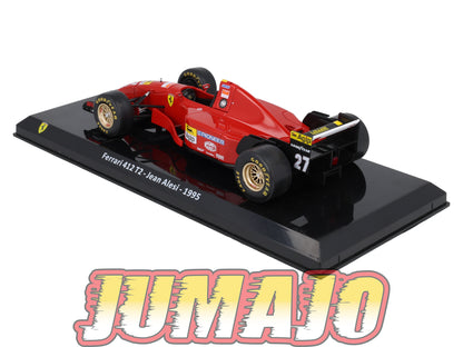 VQFF13 Voiture 1/24 Altaya Formule 1 FERRARI 412 T2 1995 #27 J.Alesi