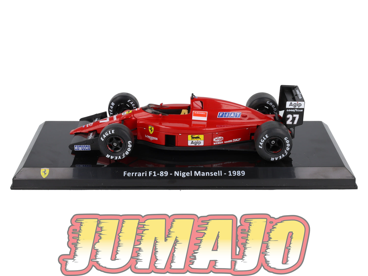 VQFF18 Voiture 1/24 Altaya Formule 1 FERRARI F1-89 1989 #27 N.Mansell