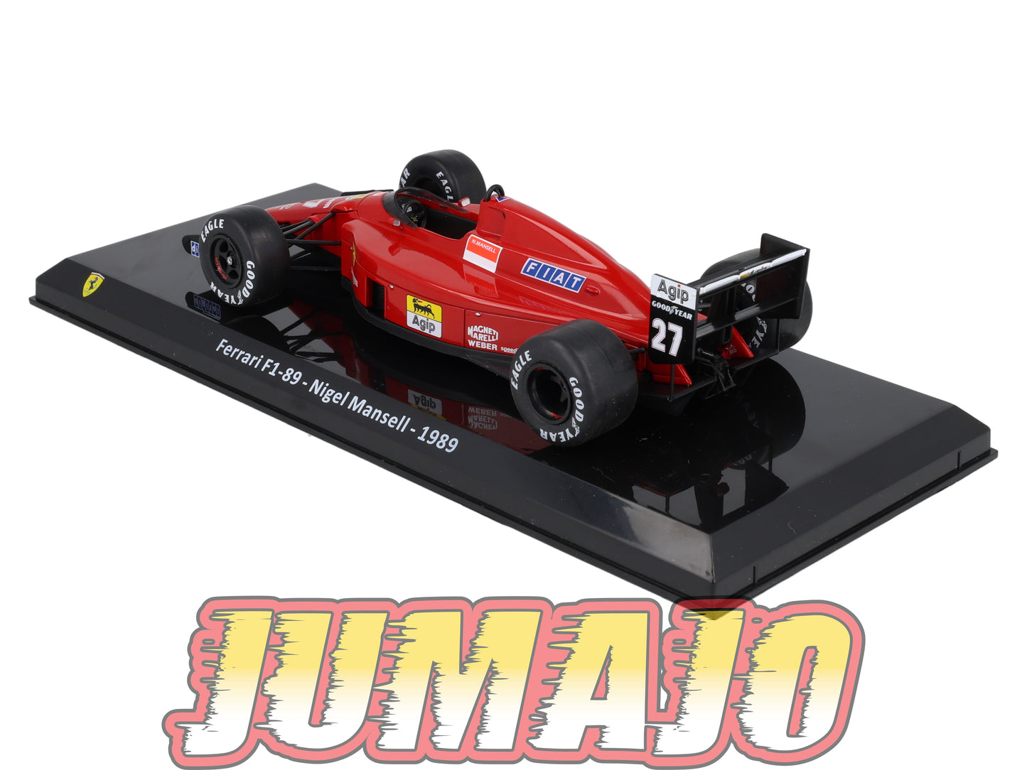 VQFF18 Voiture 1/24 Altaya Formule 1 FERRARI F1-89 1989 #27 N.Mansell