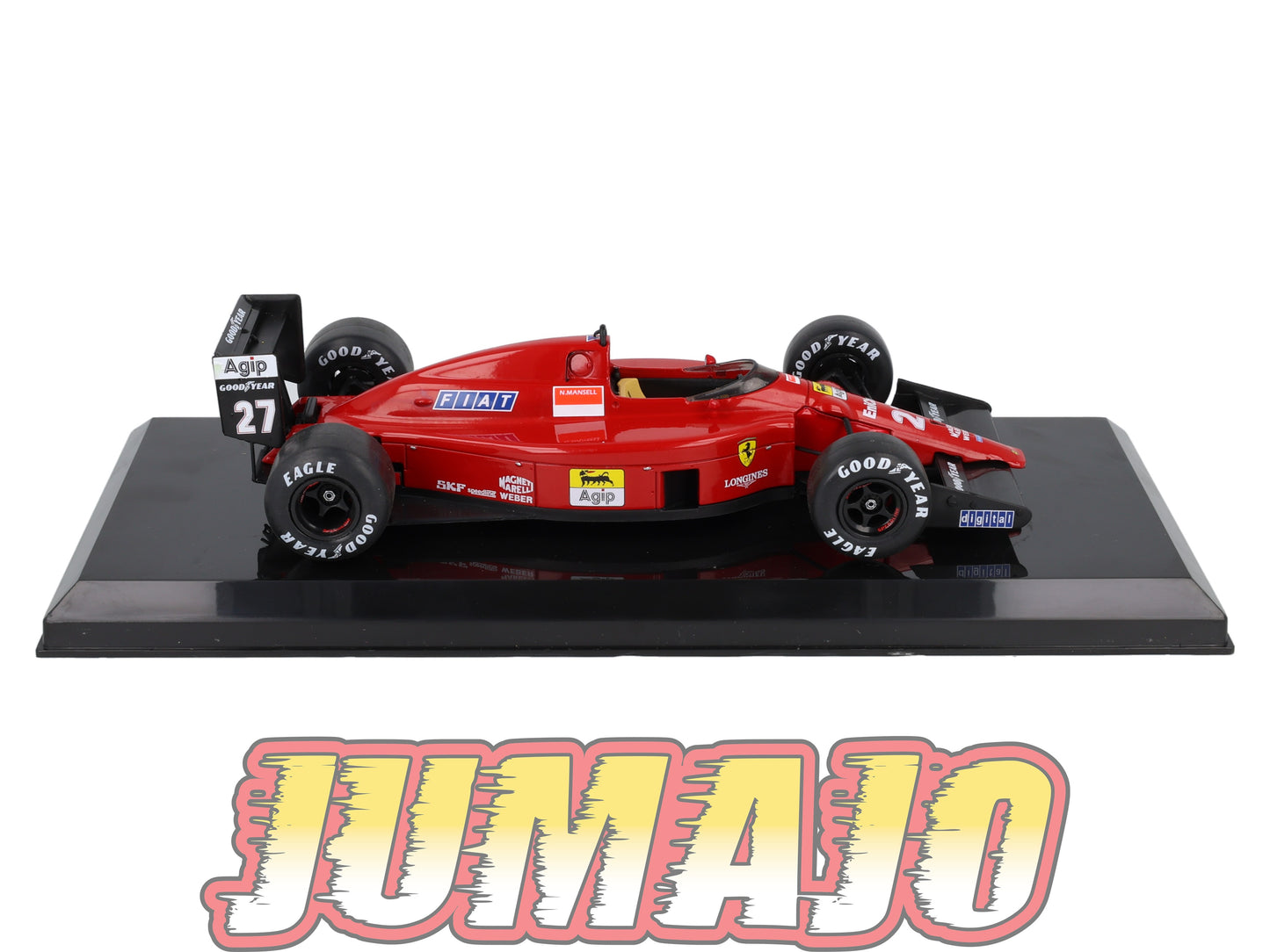 VQFF18 Voiture 1/24 Altaya Formule 1 FERRARI F1-89 1989 #27 N.Mansell