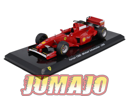 VQFF19 Voiture 1/24 Altaya Formule 1 FERRARI F300 1998 #3 S.Schumacher