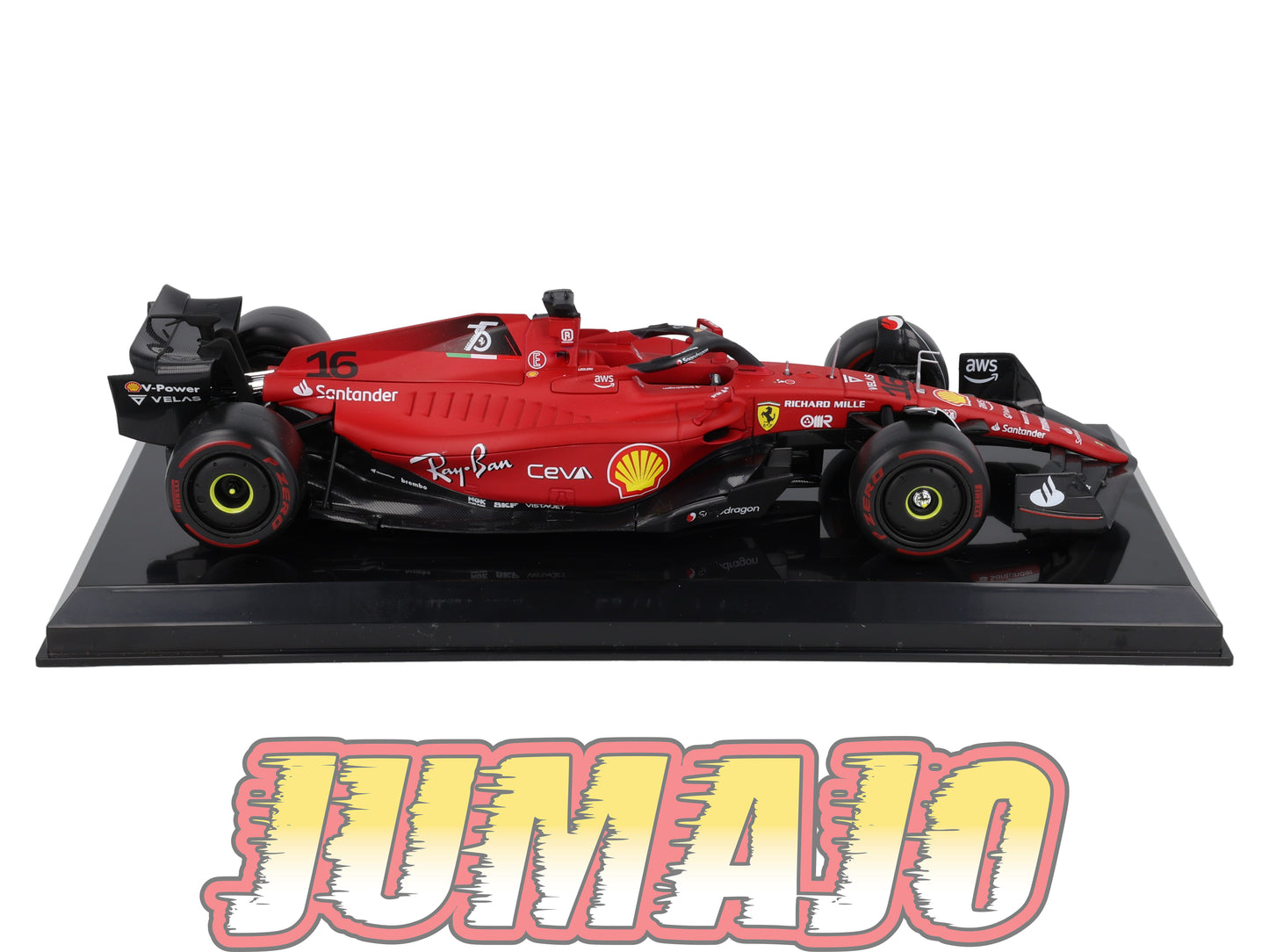 VQFF1 Voiture 1/24 Altaya Formule 1 FERRARI F1-75 2022 #16 C Leclerc
