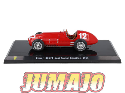 VQFF20 Voiture 1/24 Altaya Formule 1 FERRARI 375 F1 1951 #12 J.Gonzalez