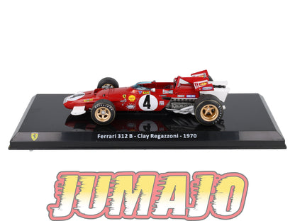 VQFF23 Voiture 1/24 Altaya Formule 1 FERRARI 312 B 1970 #4 C.Regazzoni